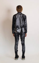 Load image into Gallery viewer, Blackout Dust Denim Jacket